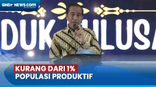 Jokowi Kaget Rasio Lulusan...