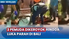 Terekam CCTV, 3 Pemuda...