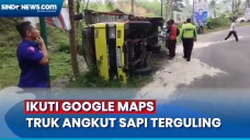 Sopir Ikuti Google Maps,...