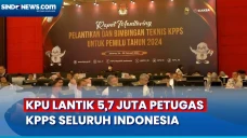Jelang Pemilu, KPU Lantik...