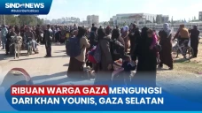 Ribuan Warga Gaza Mengungsi...