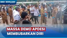 Massa Demo Apdesi Membubarkan...