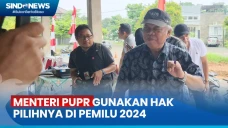 Momen Menteri PUPR Basuki...