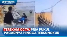 Terekam CCTV, Pria Pukul...