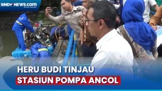 Tinjau Stasiun Pompa...