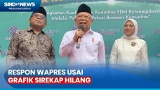 Respon Wapres Usai Grafik...