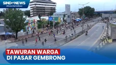 Tawuran Warga di Pasar...