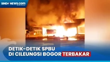 SPBU di Cileungsi Ludes...