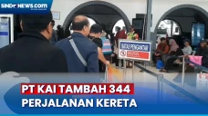 PT KAI Tambah 344 Perjalanan...