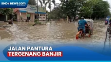 Tergenang Banjir, Polisi...