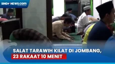 Salat Tarawih di Jombang...