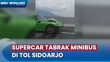 Tabrak Minibus di Tol...