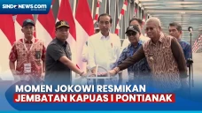Momen Jokowi Resmikan...