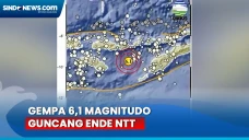 Gempa M6,1 Guncang Ende...