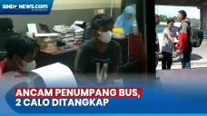 Ancam Penumpang Bus...