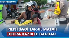 Jalanan Sepi saat Polisi...
