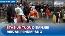 Stasiun Tugu Dibanjiri...