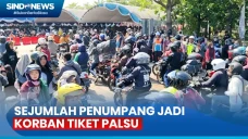 Sejumlah Penumpang di...