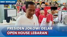 Jokowi Gelar Open House...