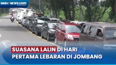 Ribuan Pemudik Terjebak...