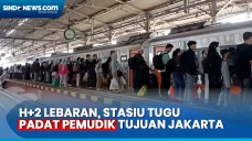 H+2 Lebaran, Stasiun...