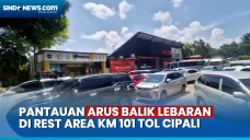 Pemudik Padati Rest...
