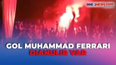 Suporter Timnas di Depok...