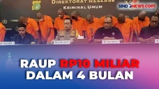 Raup Rp10 Miliar dalam...