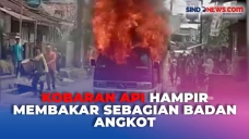 Angkot di Sukabumi Terbakar...