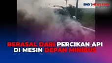Minibus Terbakar Hebat...
