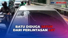 Batu Diduga Jatuh dari...