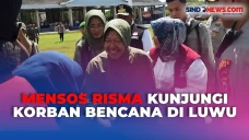Kunjungi Luwu, Mensos...