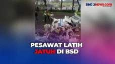 Penampakan Puing Pesawat...