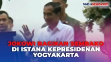 Jokowi Bagikan Sembako...