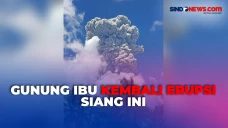 Gunung Ibu di Maluku...