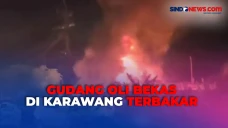 Kebakaran Hebat Gudang...
