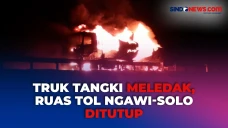 Diawali Ledakan, Truk...