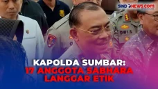 Kapolda Sumbar: 17 Anggota...