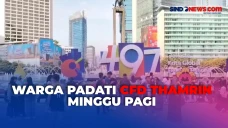 Suasana CFD Thamrin...