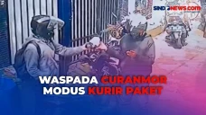 Terekam CCTV, Aksi Curanmor...