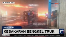 Kebakaran Bengkel di...