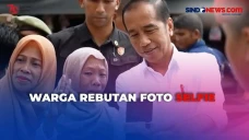 Selfie dengan Jokowi...