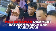 Ratusan Warga Sambut...