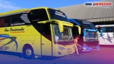 Puluhan Bus Pariwisata...