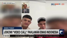 Momen Jokowi Video Call...
