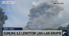 Gunung Ile Lewotobi...
