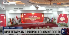 KPU Tetapkan 8 Parpol...