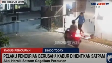 Terekam CCTV, Aksi Heroik...