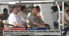 Jelang Misa Akbar, Kapolri...