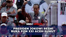 Buka PON XXI Aceh-Sumut...